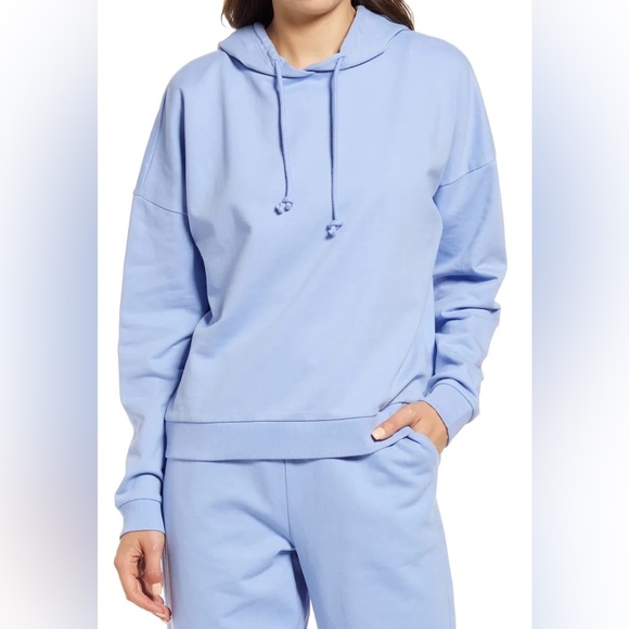 VERO MODA Octavia Long Sleeve Hoodie in Grapemist | Size XSmall - Picture 3 of 9